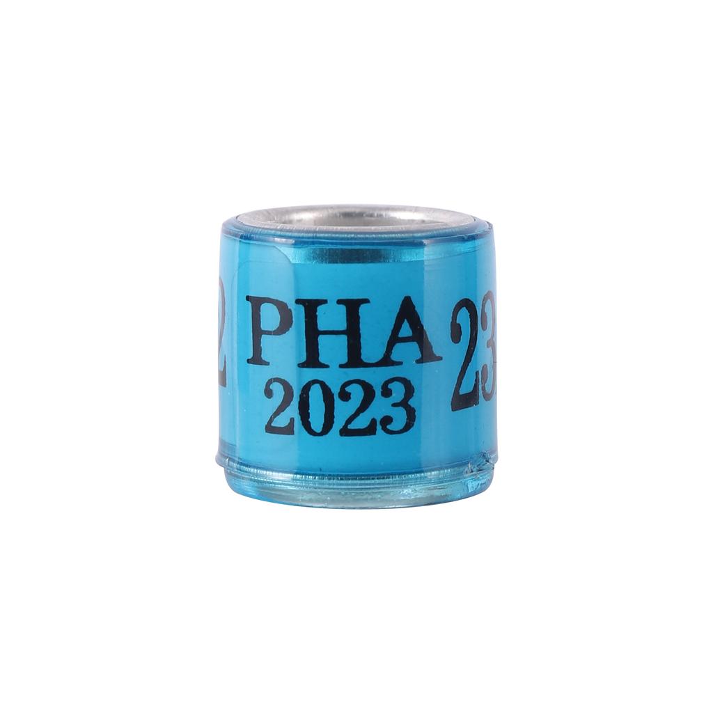 PHA 2025 8mm Pigeon Foot Ring Aluminum Plastic Material Bird Foot Ring with Numbers Multi-color Optional Bird Supplies 30Pcs