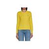 Polo Ralph Lauren Solid Color Single-Breasted Round Neck Long Sleeve Knit Sweater Women Sweater Yellow 211891643-011