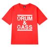 Hot Sale Funny Drum And Bass Print T Shirts Unisex Rum And Ass Lovers Jokes Short Sleeve T-shirt Men Women 100% Cotton Clothing