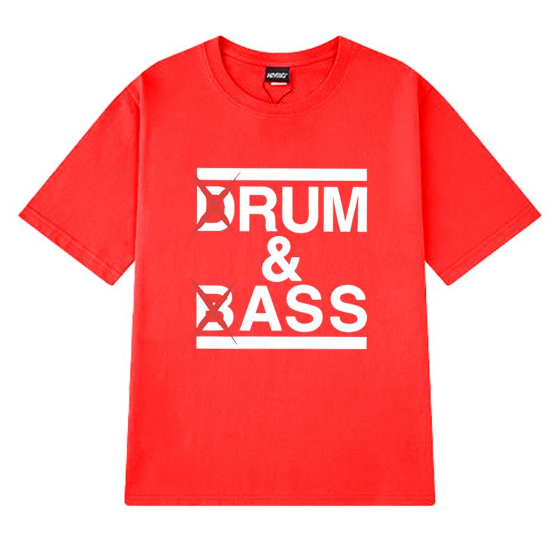 Hot Sale Funny Drum And Bass Print T Shirts Unisex Rum And Ass Lovers Jokes Short Sleeve T-shirt Men Women 100% Cotton Clothing