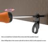 M-10Pcs Plastic Lights Hook With Screw New String Light Hangers Garage Hooks For Indoor Outdoor Holiday Lights Accessories