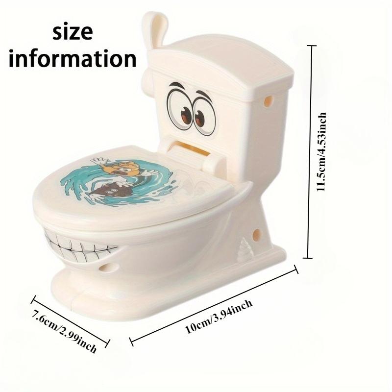 Poop Shooting - Fun Family Game - Fast Crazy Poop Shooting Game- Includes 1 Toilet, 2 Quick Launchers, 6 Soft Plastic Toy Poops