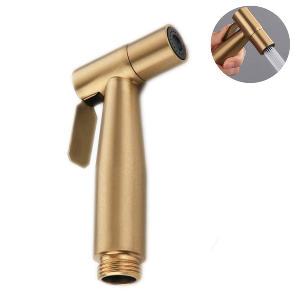 Cheap Single Bidet 304 Stainless Steel Gold Color Handheld Toilet