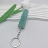 Refillable 5ml Perfume Sub Bottle Keychain Luxury Rhinestone Press Spray Keyring for  Fragrance