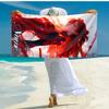Personalized Customized Proof Beach Towel with Asuka Langley Soryu Pattern - Soft, Absorbent, Quick-drying, Perfect Swimming, Camping&bathing
