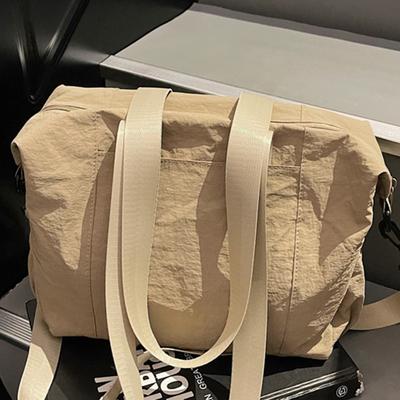 High-value Large-capacity Bag Go To Work High-value Portable Cloth Bag Commuter Literary Shoulder Bag