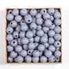 Children's DIY 16MM Solid Color Wooden Beads for Stringing