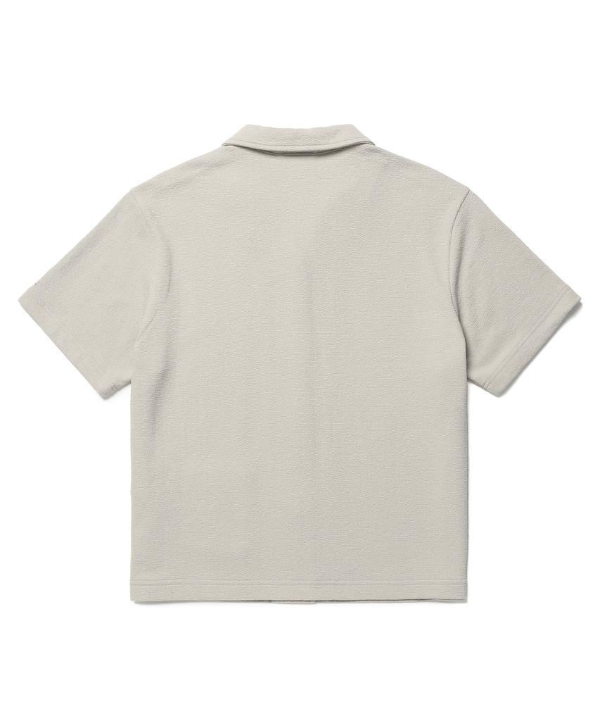 SNOWPEAK APPAREL Terry Women'S Short Sleeve Shirt (S26Mwfsh35) Light Beige