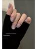 2025 High-End Nude Gel Nail Polish Bundle - 10 Colors, Crushed Diamond Finish, Ultra Glittering, Skin-Brightening