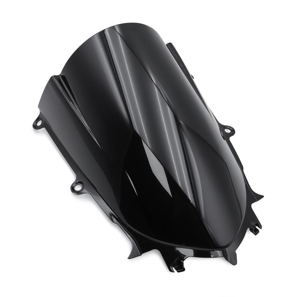 For Yamaha YZF R6 R7 YZF-R6 YZF-R7 2017-2024 YZF R7 Motorcycle screen Double Bubble Windshield Deflector Protector WindScreen чёрный