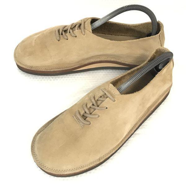 

Отличное состояние RAINBOW SANDALS Кожаные МОКАСИНЫ Moccasin 25.5-26.5см / Бежевый