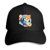 Parappa The Rapper Aufnäher Cartoon Spiel Kappe Mode Lässig Baseballkappen Verstellbarer Hut Hip Hop Sommer Unisex Baseballkappen