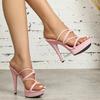 13cm 15cm Super High Heel Luxury Women'S Sandals Platform Women'S Pumps And Heels Elegant Banquet Women'S Shoes Sandalias Mujer