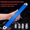 1Set Multi-Functional Extended Wrench,Extended Wrench Booster Lever Kit,Dual-purpose Ratchet and Quick Socket,Ratchet Conversion,Universal Tool