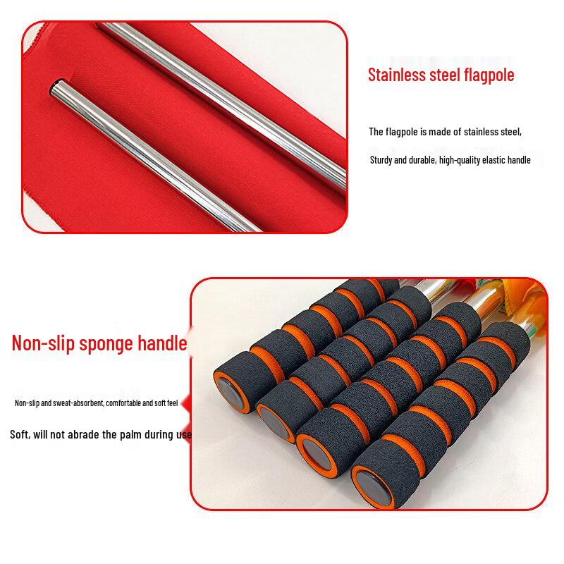 Jutewe Handheld Signal Flags (Pair)