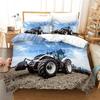 Farm Tractor 3d Bedding Set  Duvet Cover Set 3D Print Comforter Cover Bedclothes for Boy Girl Bedding Sets Bedroom Decor