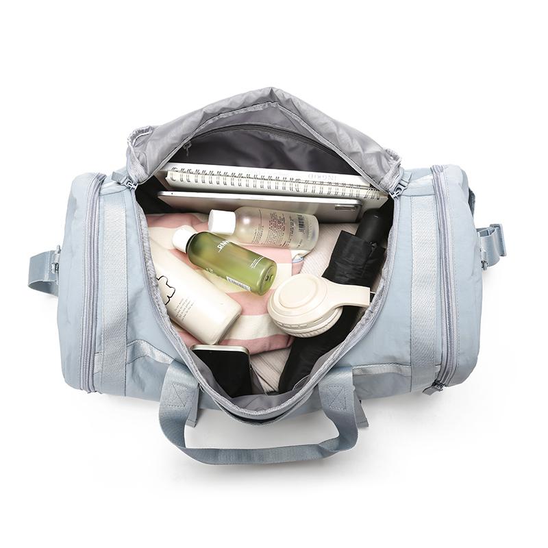 Duffel Bag Sports Fitness Bag Large Capacity Multifunctional Separation Shoes Bags Dry Wet Separation Waterproof Shoulder Bag