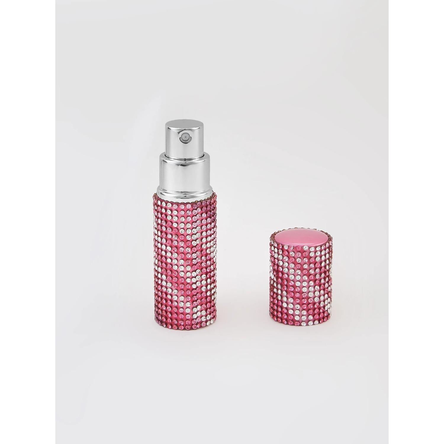 

Пустой портативный распылитель, мини-блестящий кристалл, многоразовый флакон-распылитель для духов, чехол для ароматического насоса, дорожный распылитель для духов 10ml