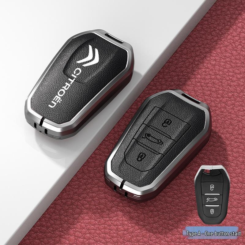 Car Key Cover & Buckle for Citroen C3XR, C4L, Tianyi, C5, C4 Sega, Elysee, C6 Models