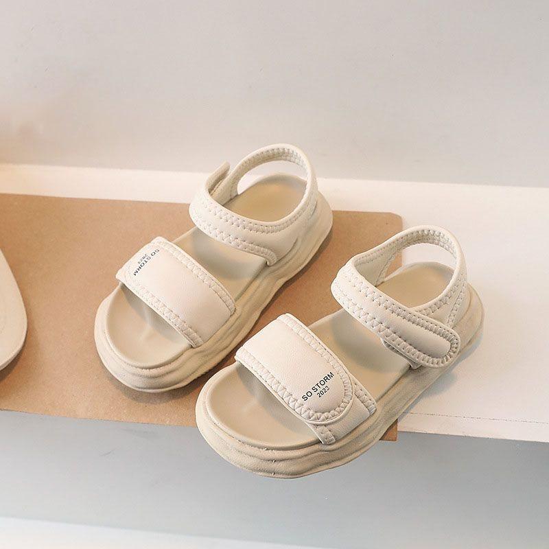 Baby small leather shoes hollow soft sole summer sandals girls T-shoes - years old soft sole comfortable baby shoes