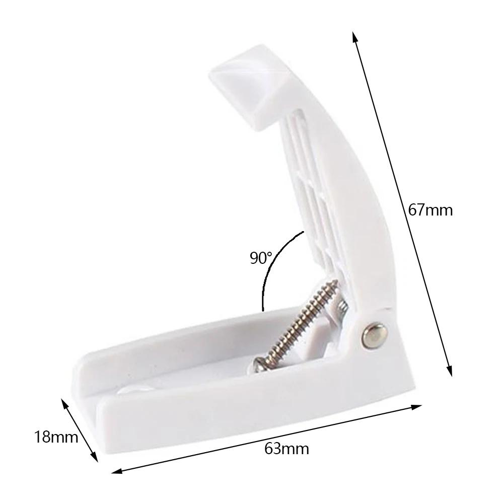 Car Door Catch Holder Latch for Motorhome Caravan Truck Van Travel Baggage Rv Accessories Camper Trailer White ABS Auto Styling