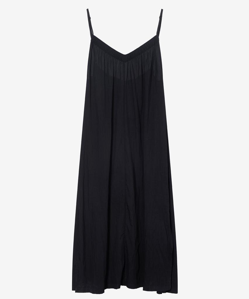 Mind Bridge Woman [W] V-Neck Black Sleeveless Long Dress