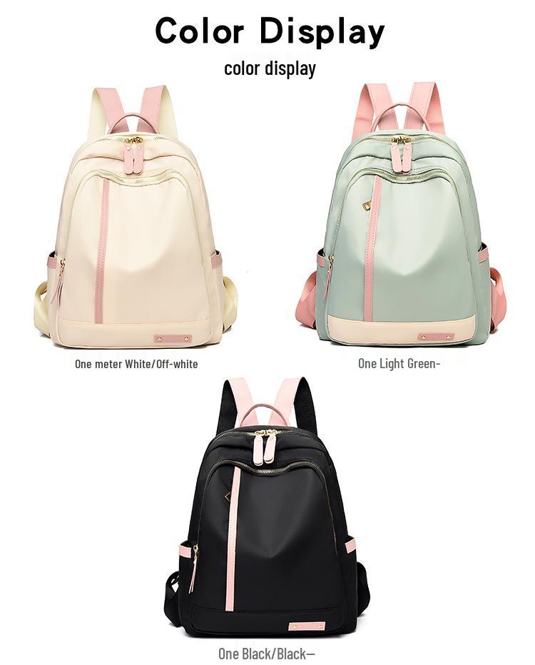 Women's Korean Style Large Capacity Double Shoulder Backpack - Casual, Stylish, Versatile Travel Bag for Students
