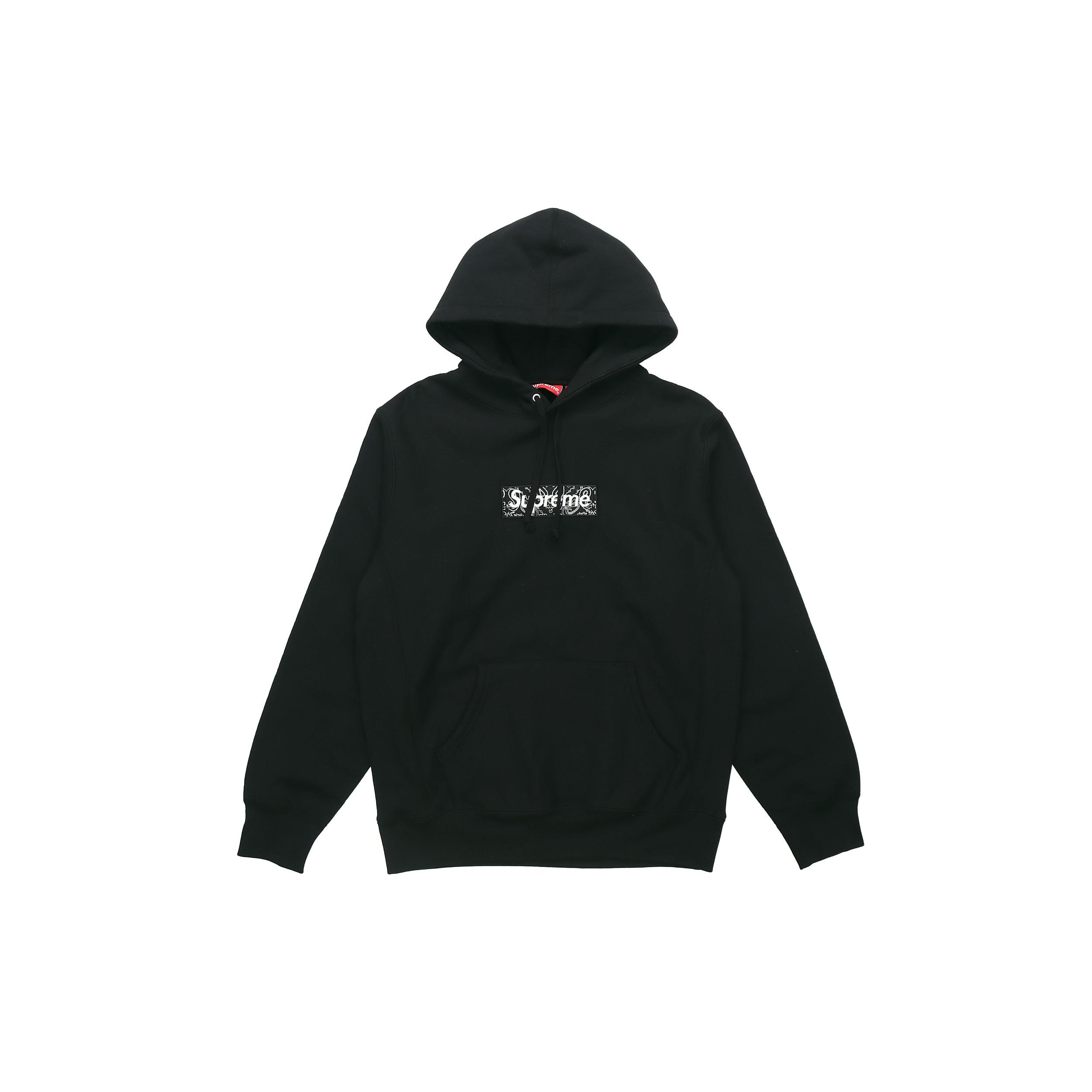 Supreme Bandana Box Logo Hooded Sweatshirt