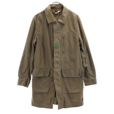 VICTIM Made In Japan Military Jacket L Khaki Men's Used