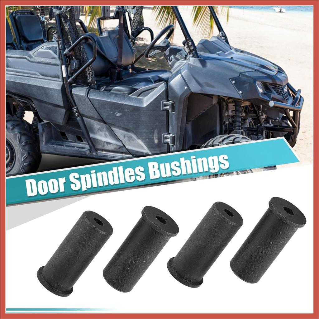 ACROPIX 4 Pcs Upgrade Door Bushings kit Door Shaft Bushings Door Pin Liners for Honda Pioneer 1000-3 700-3 2013-2021 Door Spindle Bushings Car Parts