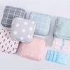 Simple Pattern Sanitary Pad Pouch Lovely Organizer Purse Napkin Storage Bags