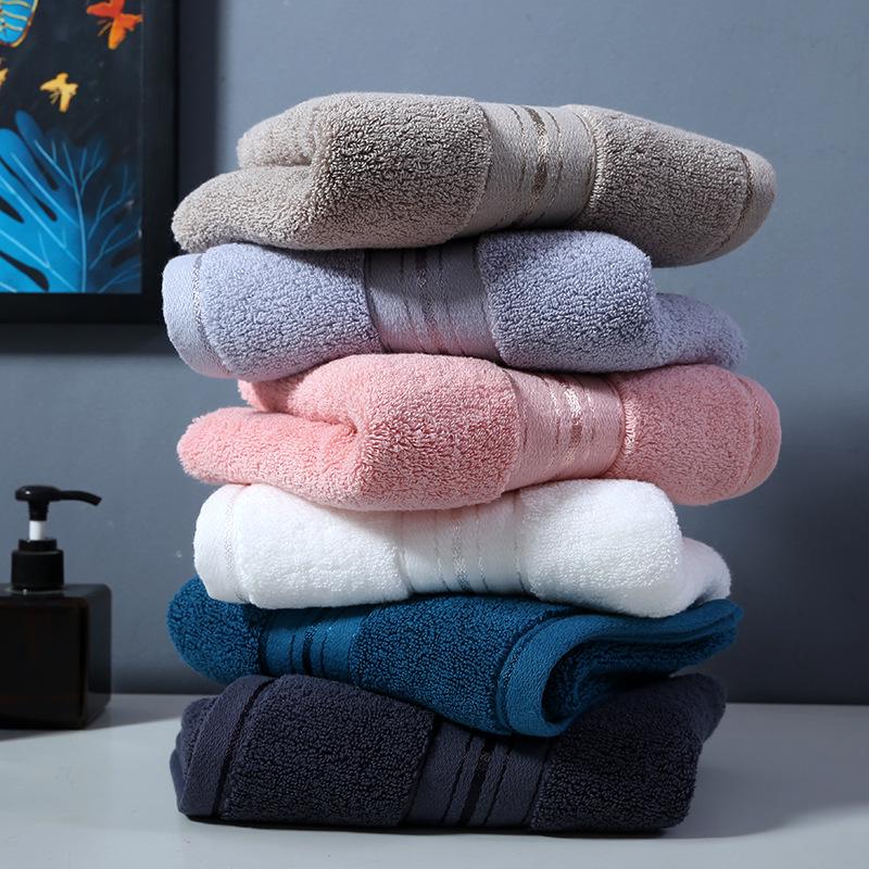 Pure Cotton Antibacterial Quick-Dry Adult Face Towel - A Grade Water Absorbent