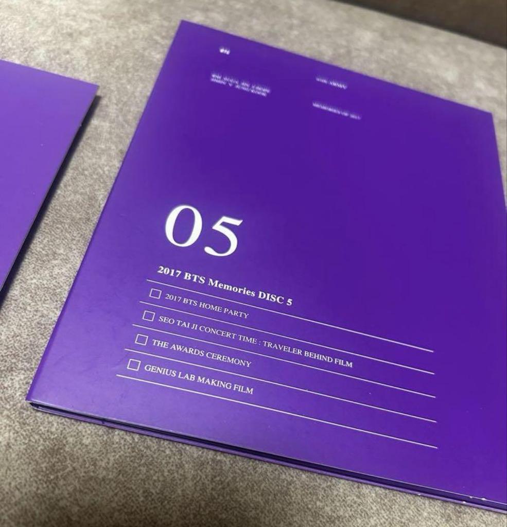 [USED] BTS MEMORIES OF 2017 Blu-ray with Japanese subtitles