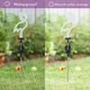 Solar Neon Flamingo Lights Landscape Garden Decoration Outdoor Waterproof Yard Lamp Lawn Terrace Light Patio Walkway Light