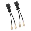 For Honda Civic For Accord Compatible Wiring Adapters for Car Horns 2Pcs