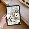 For iPad mini (2021) Case Hollowed Heat Dissipation TPU Acrylic Protective Tablet Shell