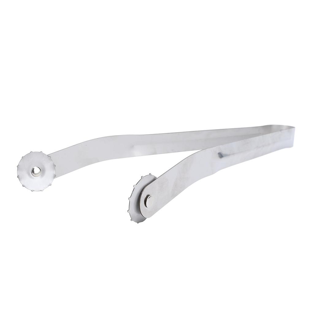 BBQ Sausage Turning Tongs Professional Long Handle Stainless Steel Kitchen Cooking Tongs for Grilling Flipping for