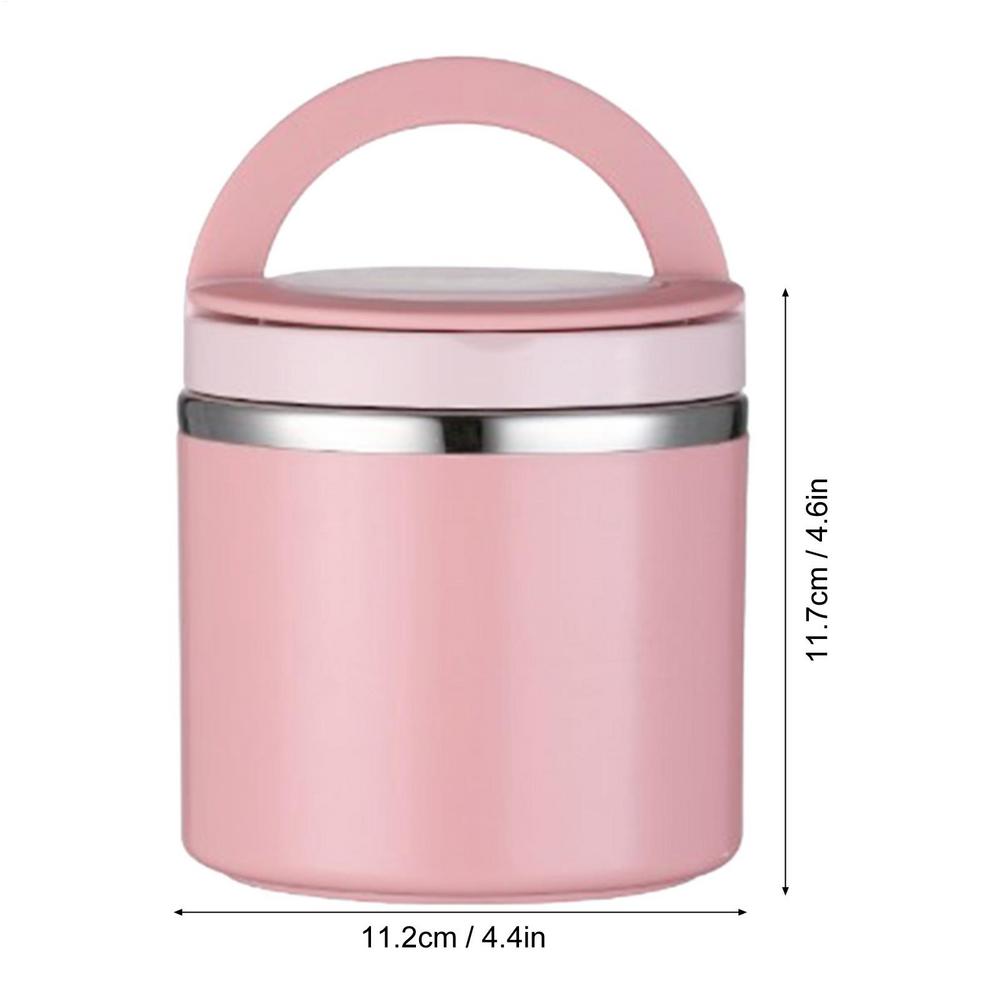 

630ml Kids Food Thermal Jar Insulated Soup Cup Thermos Containers Stainless Steel Lunch Box Thermo Keep Hot Food Storage Jar