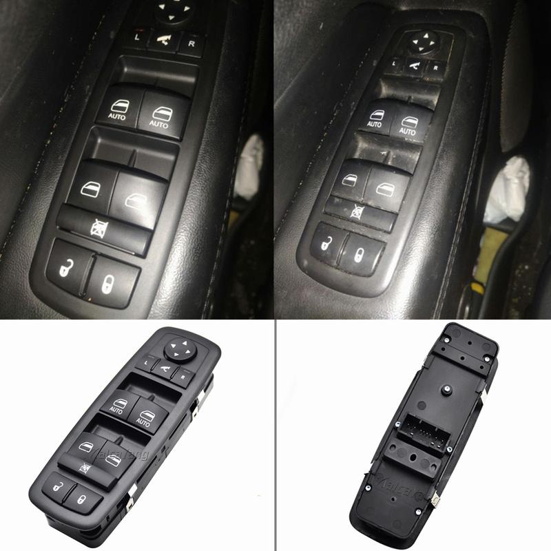 Window Lifter Switch Front Left With folding function for Jeep Grand Cherokee IV WK 2011 2012 2013 Auto Parts
