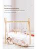 Wooden Baby Gym: Educational & Exercise Play Rack for Newborns