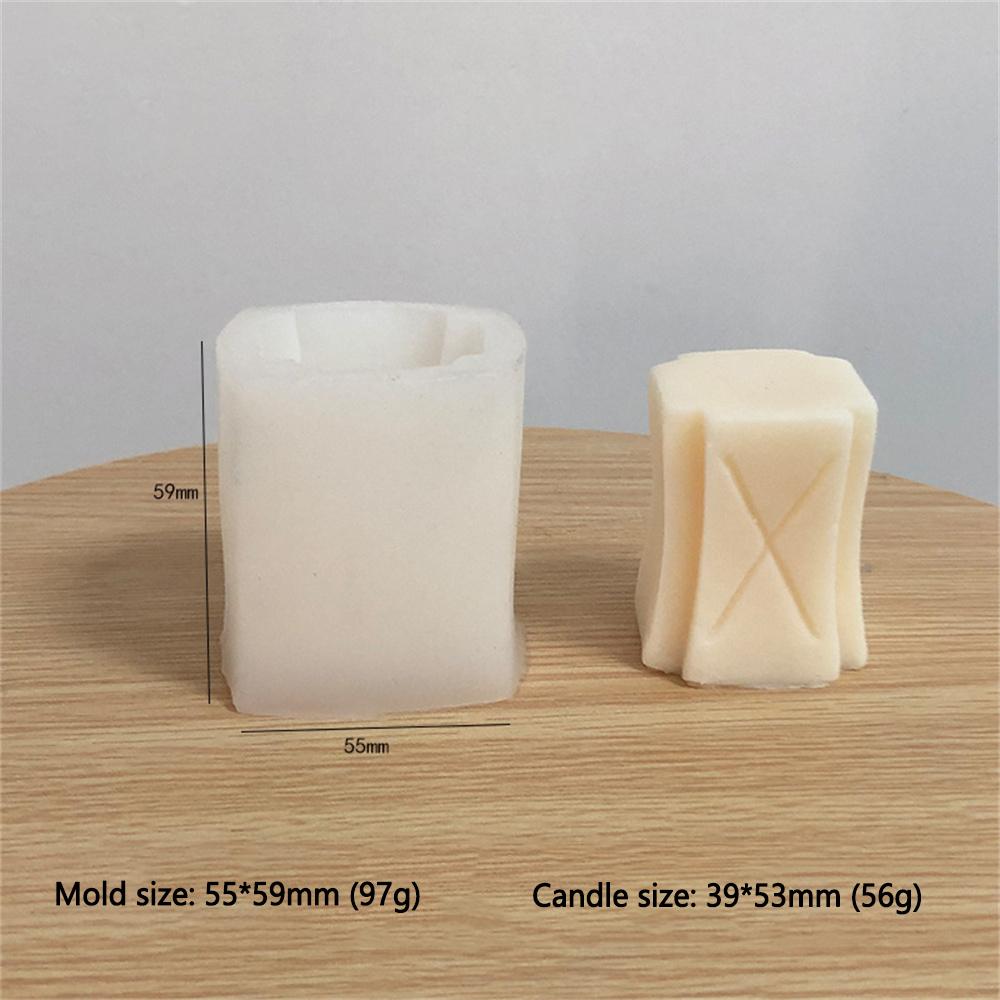 Futhark Letters Candle Silicone Mold RUNE DIY Handmade Art Candle Gypsum Soap Birthday Cake Decoration Baking Supplies Mold