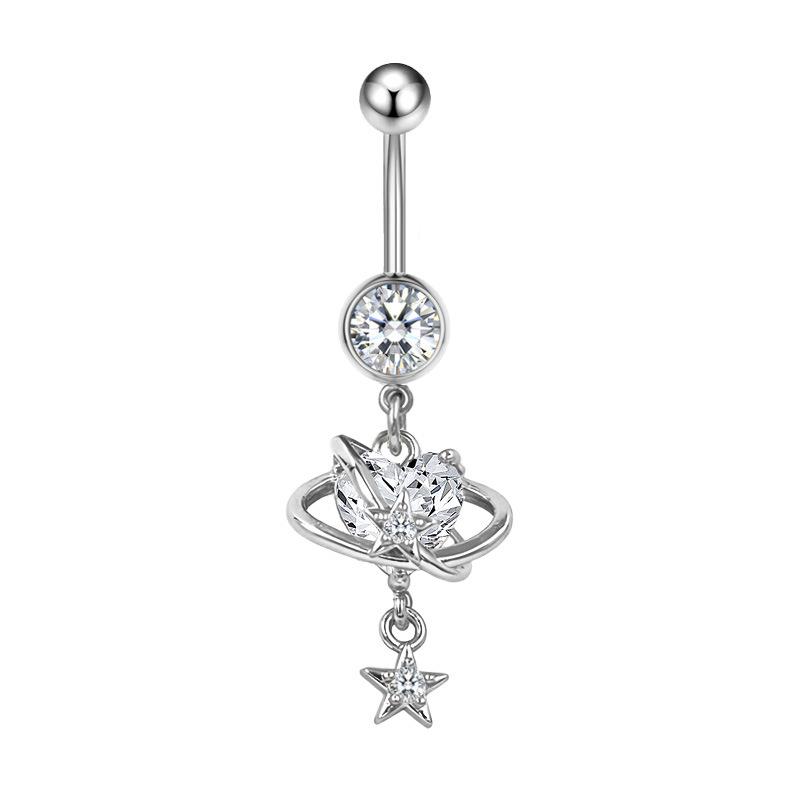 Gaibei Starfish Butterfly Trendy Navel Ring Jewelry