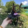Gothic Witch Cap Spiders Hairband for Halloween Adult Kid Festive Headband Spring Headpiece Party Decoration Accessories