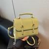 Small Bag Women's Spring and Summer New Fashion Shoulder Messenger Bag Portable Small Square Bag