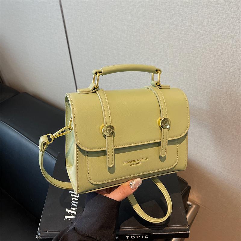 Small Bag Women's Spring and Summer New Fashion Shoulder Messenger Bag Portable Small Square Bag