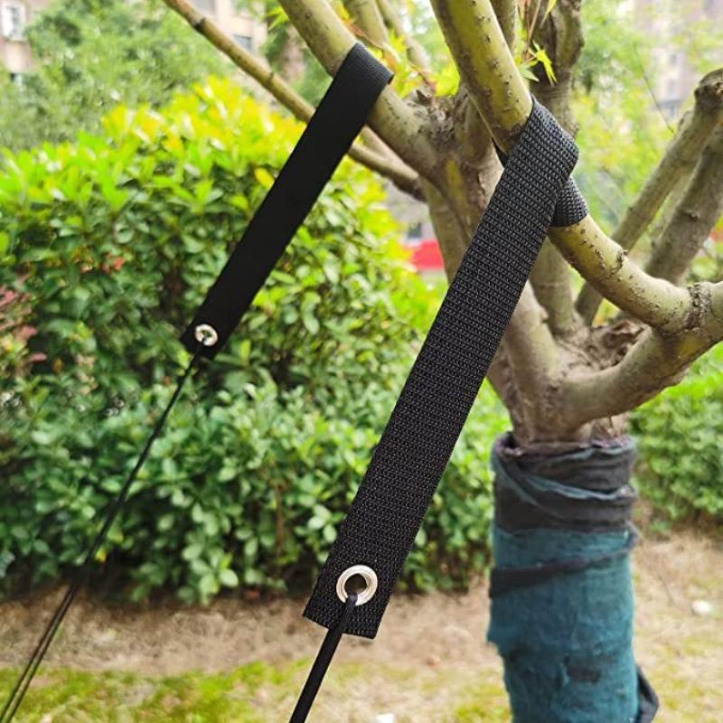 3Pcs windbreak tree strips for newly planted seedlings in nurseries, hurricane protection, shaping strips with eyelets and fixing straps