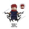 Jujutsu Kaisen Anime Bausteine Fushiguro Toji Tsukumo Yuki Hanao Choso MINI Cartoon Puzzle Bausteine Sammlung Geschenk