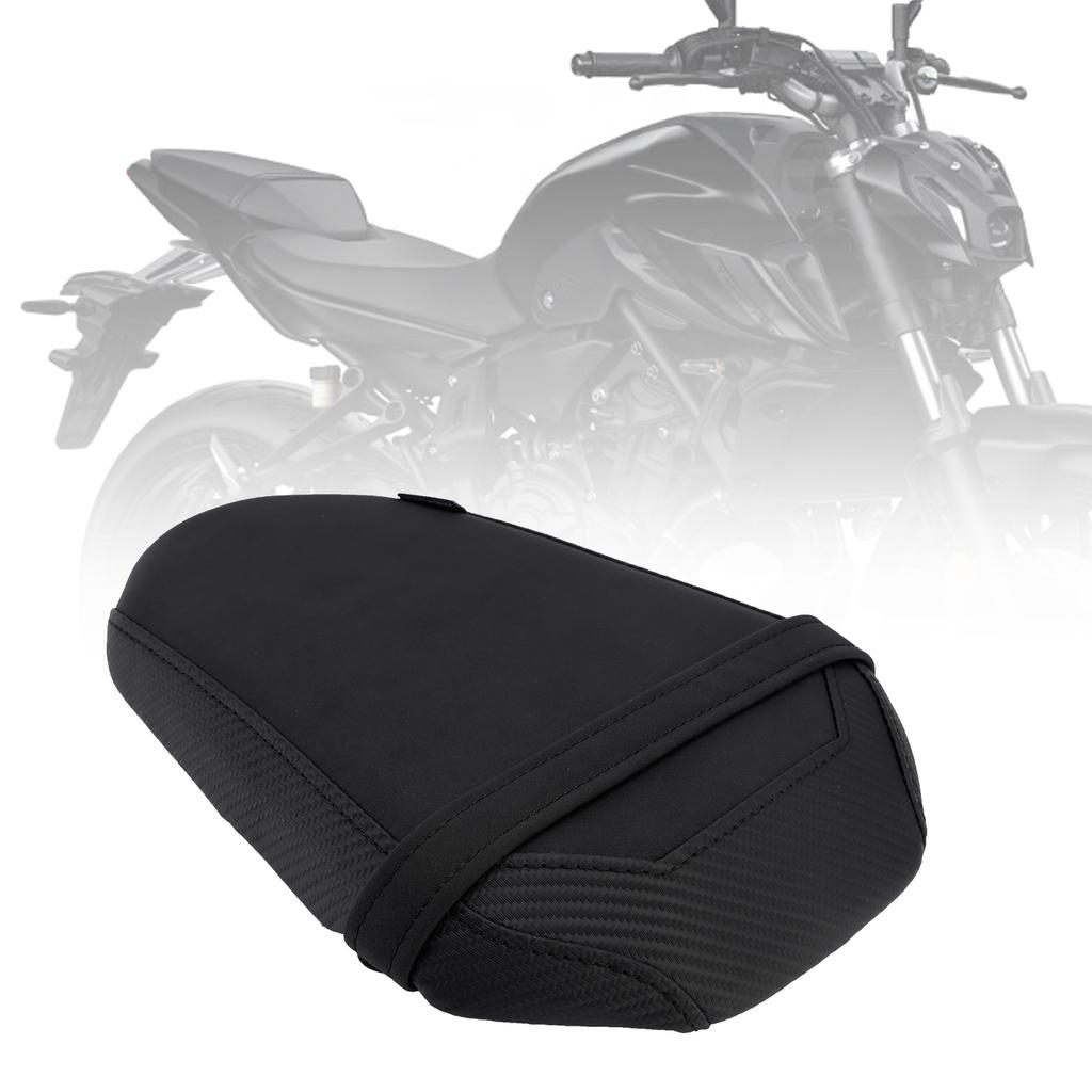 Rear Seat Passenger Cushion Flat Pu Fit Black For Yamaha Mt-07 Fz-07 Fz 07 2025+