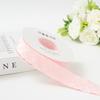 Polka Dot Wavy Lace Ribbon Fabric Polyester Material for DIY Hair Accessories & Floral Clothing Bows for Weddings & Christmas