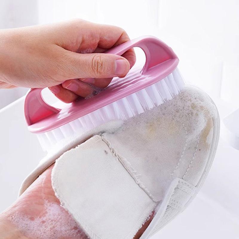 

Multifunctional handheld cleaning brush shoe brush laundry and bathroom durable plastic manual power-free mode